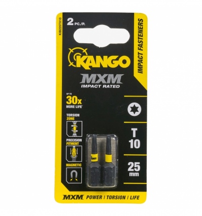 Kango KIB225TX10 25mm TX10 Bit - 2 Pack[148278]