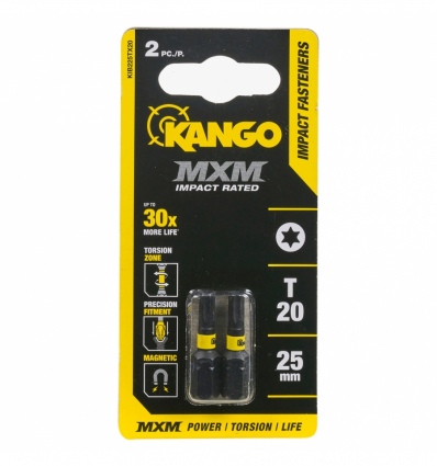Kango KIB225TX20 25mm TX20 - 2 Pack[148292]