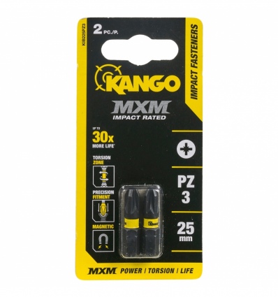 Kango KIB225PZ3 25mm PZ3 - 2 Pack[148353]