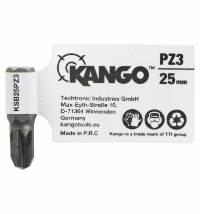 Kango KSB25PZ3 25mm PZ3 Screwbit[155368]