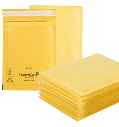 150 x 210 Sealed Air Mail Lite Gold C/O [030034]