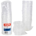 25 x Nupik Individually Wrapped Hygenic Hotel Glasses [017800]