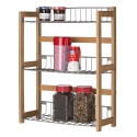 3 Bamboo Kitchen Rack Shelves [329222]