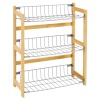 3 Bamboo Kitchen Rack Shelves [329222]
