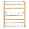 3 Bamboo Kitchen Rack Shelves [329222]