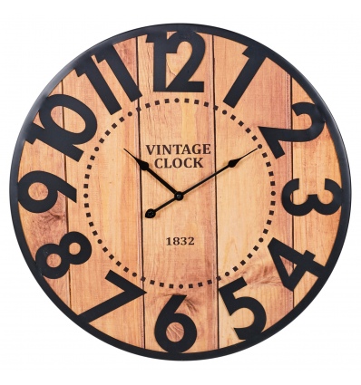 Wall Clock 60cm Metal numbers (097201)