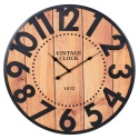 Wall Clock 60cm Metal numbers [097201]