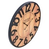 Wall Clock 60cm Metal numbers (097201)