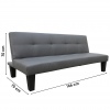 3 Position Sofa Bed 166x75/88x70cm