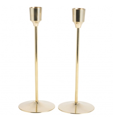 Candle Holder Brass Gold 30cm [62657](163463)