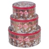 Cookie Christmas Tin Sets