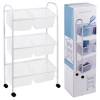 Bathroom Trolley W 6 Baskets (630428)