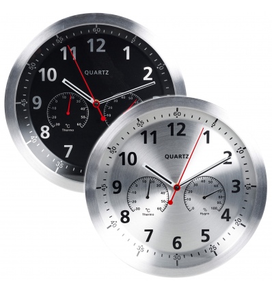 Aluminium Wall Clock 35cm [230482]