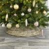 Christmas Tree Wicker Dome Shaped Skirts