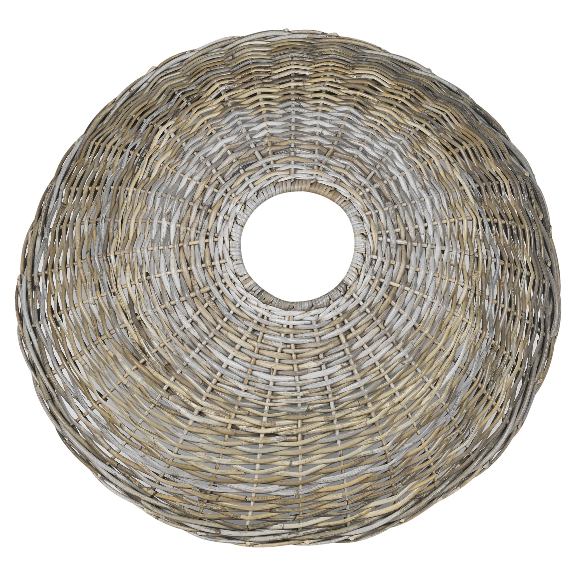 Large Willow Christmas Tree Skirt Xmas Wooden Wicker Natural Base Cover