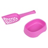 Cat Litter Box With Shovel And Bowl