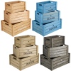 Set Of 3 Wooden Boxes