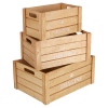 Set Of 3 Wooden Boxes