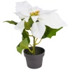 Artificial Poinsettia Flower In a Pot [666765]