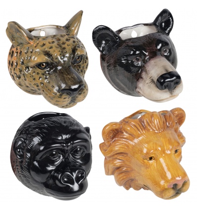 Wild Animal Flower Pots [222122]