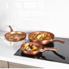 3 PCS Cermalon Copper Frying Pan