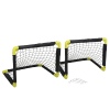 Dunlop 2pcs Foldable Football Goals Net Set [133584]