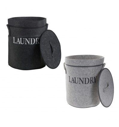 Round Felt Laundry Baskets [104343]