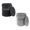 Round Felt Laundry Baskets [104343]