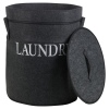 Round Felt Laundry Baskets [104343]
