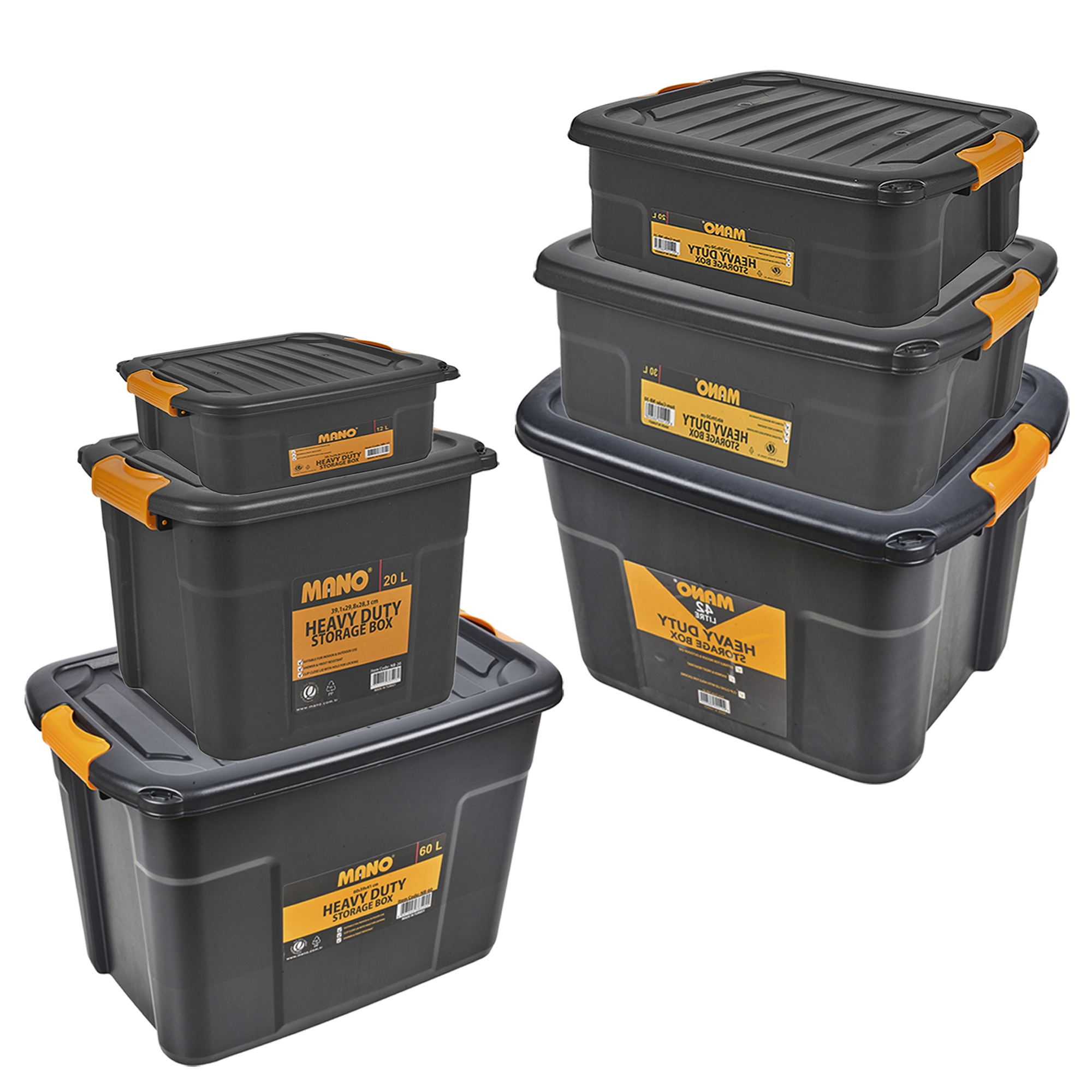 heavy duty plastic storage boxes