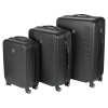 3 PCS 4 Wheel Adventurer ABS Suitcase Set [702130][436503006]