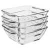 Bowl Tempered Glass Set Of 4 (814972)