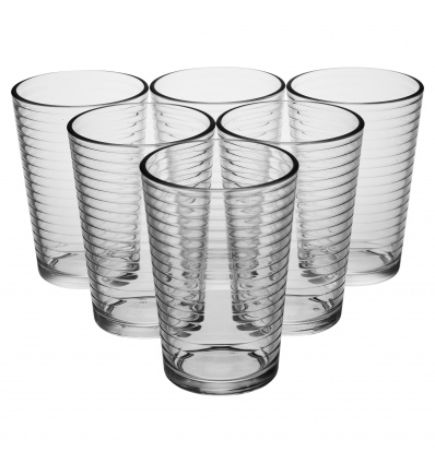 Pasabahce - Basic Loop 200ml Goblet x 6 [465244]