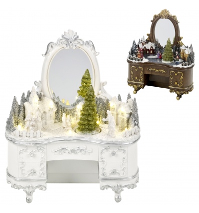 29cm Christmas Scene Dresser