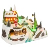 Christmas Scene With Lights And Moving Parts 2 Assorted [651935]