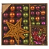 45 pc Bauble Set With A Star