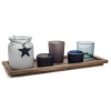 Tealight Holder Set 33cm [671278]