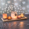 Tealight Holder Set 33cm [671278]