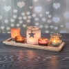 Tealight Holder Set 33cm [671278]