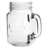 Glass Juice Jar With Straw 500ml [156477]