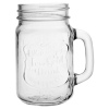 Glass Juice Jar With Straw 500ml [156477]