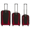 3 Travelight EVA 4 Wheel Spinner Suitcase Set