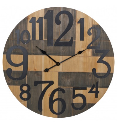 72cm Wall Clock MDF With Metal [269189]