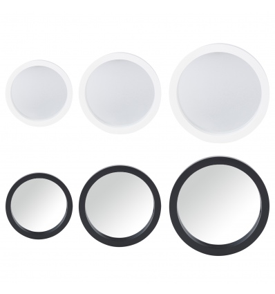 3 Pc Round Wall Mirrors [365270]