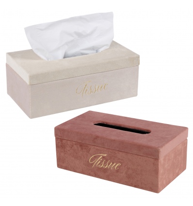 Velvet Tissue Box [186561]