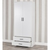 Tall 2 Door Wardrobe With 2 Drawers