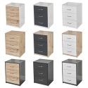 3 Drawer Bedroom Bedside Cabinet