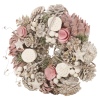 Wreath Pinecones Pink 24cm [138423]