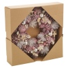 Wreath Pinecones Pink 24cm [138423]