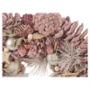 Wreath Pinecones Pink 24cm [138423]